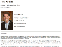 Tablet Screenshot of mousilli.com